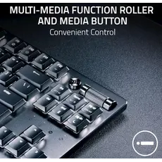 კლავიატურა Razer Keyboard DeathStalker V2 Pro TKL RGB 84key Red Switch USB/WL/BT EN, black, 5 image