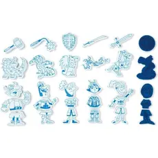 სათამაშო Janod SET OF 30 STAMPINOO WARRIORS STAMPS, 4 image