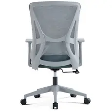 საოფისე სავარძელი ALLX MS-2215M-2, Office Chair, Gray, 3 image
