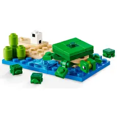 ლეგო LEGO Constructor MINECRAFT THE TURTLE BEACH HOUSE, 5 image
