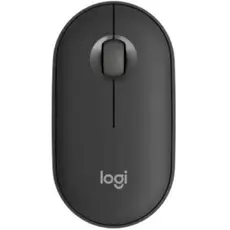 მაუსი LOGITECH Pebble Mouse 2 M350s - TONAL GRAPHITE - BT - EMEA-808 - DONGLELESS