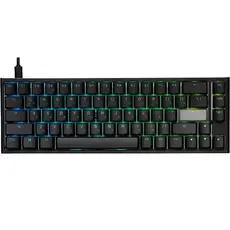კლავიატურა Ducky Keyboard  One 2 SF, Cherry Blue, RGB LED, RU, Black-White