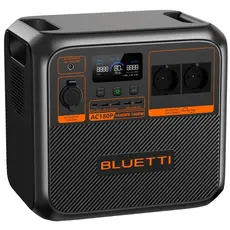 ელექტრო სადგური Bluetti AC180P, 1440Wh, USB-C, USB-A, Power Station, Black, 4 image