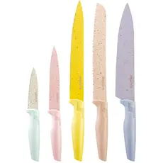 დანების ნაკრები Ardesto Fresh Knives Set 5 pcs, stainless steel, plastic