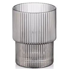 წვენის ჭიქების ნაკრები Ardesto low glasses set, Graphite 200 ml, 2 pcs, glass, 2 image