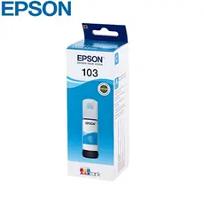 მელანი Epson 103 EcoTank Cyan ink bottle 65ml C13T00S24A, 2 image