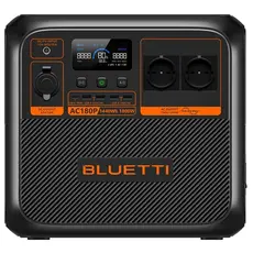 ელექტრო სადგური Bluetti AC180P, 1440Wh, USB-C, USB-A, Power Station, Black, 2 image