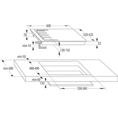გაზქურის ზედაპირი GORENJE G642AB, 5 image