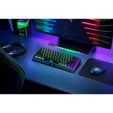 კლავიატურა Razer RZ03-03890700-R3R1 BlackWidow V3 Mini HyperSpeed Gaming Keyboard, Yellow Switch, BT, USB, RGB, Black, 4 image