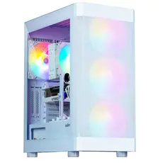ქეისი Zalman PC case I4 TG without PSU, 2xUSB3.0, 1xUSB2.0, 4x140mm RGB, VGA 320mm, LCS ready, TG Side Panel, ATX, white