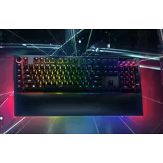 კლავიატურა Razer BlackWidow V4 Pro RGB 104key Green Switch USB EN, Black, 3 image