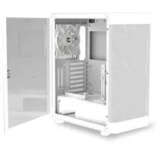 ქეისი Zalman PC case I4 TG without PSU, 2xUSB3.0, 1xUSB2.0, 4x140mm RGB, VGA 320mm, LCS ready, TG Side Panel, ATX, white, 5 image