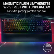 კლავიატურა Razer BlackWidow V4 Pro RGB 104key Green Switch USB EN, Black, 5 image