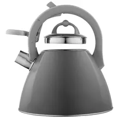 ჩაიდანი Ardesto Kettle Gemini, 2.5l, stainless steel, grey, 4 image