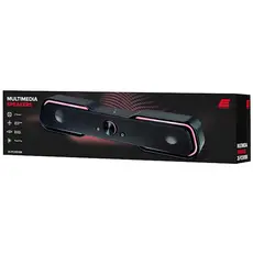 დინამიკი 2E Multimedia speaker  PCS101 RGB, 2.0, USB, Black, 7 image