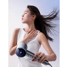 თმის საშრობი ALLX AXH-015G, 1600W, High Speed Hair Dryer, Negative Ionic, Turbo, Gray, 8 image