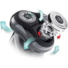 წვერსაპარსი Remington XR1570, Electric Shaver, Black, 4 image