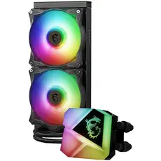 ქულერი MSI 306-7ZW2R11-813 MAG CORELIQUID C240, ARGB, 120mm, 4200RPM, Cooler, Black