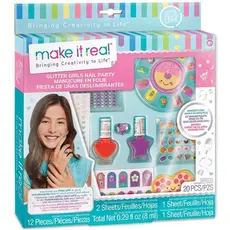 ფრჩხილების ლაქის ნაკრები Make It Real Glitter Girls Nail Party, 2 image