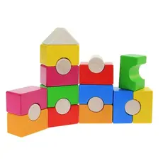 ხის კოშკი goki Stacking tower, rainbow house 58587