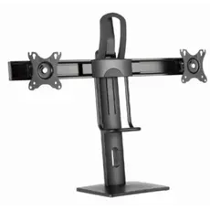 მონიტორის სადგამი Gembird MS-D2-01 Double monitor desk stand height adjustable 17"-27"
