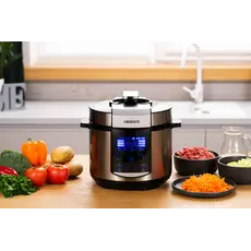 მულტისახარში Ardesto pressure cooker, 900W, bowl-5l, electronic control, recipes book, iron/plastic, silver, 3 image