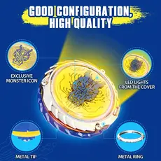 სათამაშო ნაკრები Infinity Nado VI Advanced Pack Fury Wave Dragon, 8 image