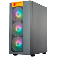 ქეისი ALLX AX-G2045, Computer Case, Micro-ATX, ATX, USB 3.0x1, USB 1.0x2, AUDIO, Black, 3 image