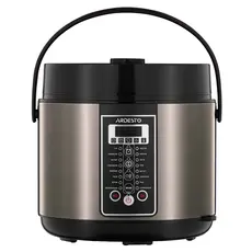 მულტისახარში ARDESTO Multicooker, 860W, bowl-5L, electronic control, recipes book, inox+ plastic, bronz, 3 image