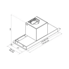 გამწოვი AIRFORCE F300 BL/A/60, 4 image