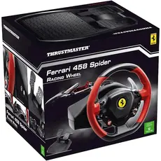 კომპიუტერული საჭე და პედლები Thrustmaster Ferrari 458, Xbox One, Black/Red, 6 image
