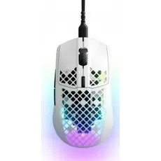 მაუსი SteelSeries Mouse Aerox 3, RGB, USB-A, Snow, 2 image