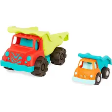 სათამაშო ტრაქტორები Btoys 20" DUMP TRUCK AND SMALLER TRUCK