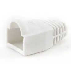 დამცავი Gembird BT5WH/100 Strain relief (boot cap) per bag white, 2 image