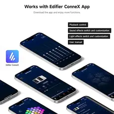 დინამიკი Edifier QR65, 70W, Bluetooth, USB, USB-C, AUX, Speaker With GaN Charger, White, 6 image