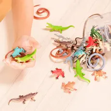 ქვეწარმავლების და ამფიბიების სამყაროს სათამაშო ნაკრები Terra REPTILES IN TUBE, 3 image