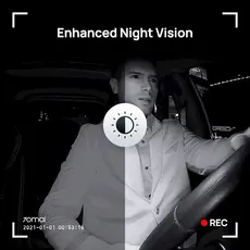 მანქანის შიდა ინტერიერის კამერა 70mai Interior Cam FC02 only for 70mai A500S, A400, A800S, 6 image