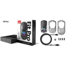 მაუსი Marvo Z FIT PRO G1W Wireless Mouse - Black, 3 image