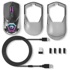 მაუსი Marvo Z FIT PRO G1W Wireless Mouse - Black, 5 image