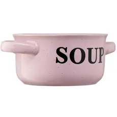 წვნიანის თასი Ardesto Bowl Alcor, 550 ml, pink, ceramics, 4 image