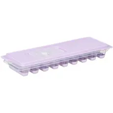 ყინულის ფორმა Ardesto Ice tray with lid Fresh Stick, 27х9.5х3.8cm, silicone, plastic, lilac, 2 image