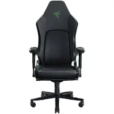 სათამაშო სავარძელი Razer chair Iskur V2 EPU Leather, 4D-Armrests, black-green