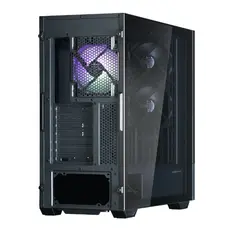 კომპიუტერის ქეისი Zalman Computer case Z10 DS, without PSU, 2xUSB3.0, 1хUSB Type-C, 2х120mm, 1x120mm ARGB, TG Side Panel, ATX, Monitor, balck, 3 image