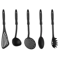 სამზარეულოს აქსესუარების ნაკრები Ardesto Kitchen utensil set Gemini Gourmet, black, 5 шт., 3 image