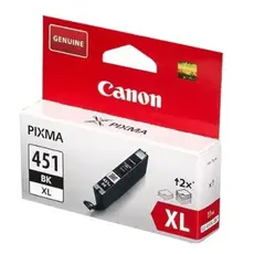 კარტრიჯი Canon CLI-451XL BK Black for PIXMA IP7240, iP8740, iX6840, MG5440, MG5540, MG5640, MG6340, MG6440, MG6640, MG7140, MG7540, MX924 ( 450 Pages)
