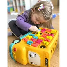 განსავითარებელი სათამაშო ავტობუსი Btoys EDUCATIONAL SCHOOL BUS, 4 image