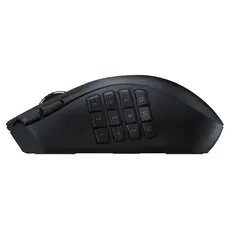 მაუსი Razer Naga V2 HyperSpeed, WL/BT, Black, 5 image