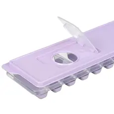 ყინულის ფორმა Ardesto Ice tray with lid Fresh Stick, 27х9.5х3.8cm, silicone, plastic, lilac, 4 image