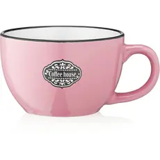 კერამიკის ჭიქა Ardesto Mug  Floerino, 480 ml , pink, ceramics