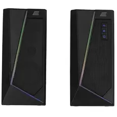 დინამიკი 2E Multimedia speaker  PCS233 RGB, 2.0, USB, Black, 3 image